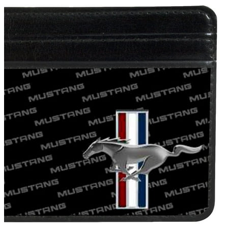 Weekend Wallet - Ford Automobile Company Mustang Name Striped Logo Weekend Wallet