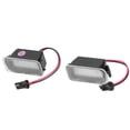 thumbnail image 4 of Number Plate Lamp, Pair Plastic License Plate Light LED  For Car Replacement For  MK4 2007-2012, 4 of 8