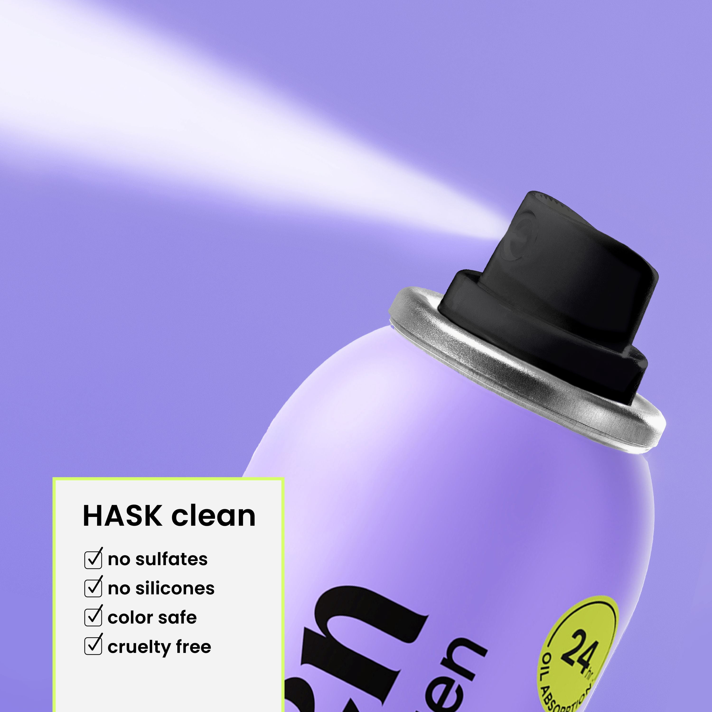(2 pack) Hask Biotin Boost Thickening Volumizing Dry Shampoo with Collagen, 4.3 oz