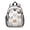 Cat Head White, variant on Cat Head White Pattern Backpack for School, Cute School Bag with Adjustable Shoulder Straps and Padded Back, 15"x11.42"x5.5"
