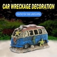 thumbnail image 5 of Aquarium ornaments resin imitation car wreck fish tank supplies accessories decorations hiding place stone - style:style4;, 5 of 5
