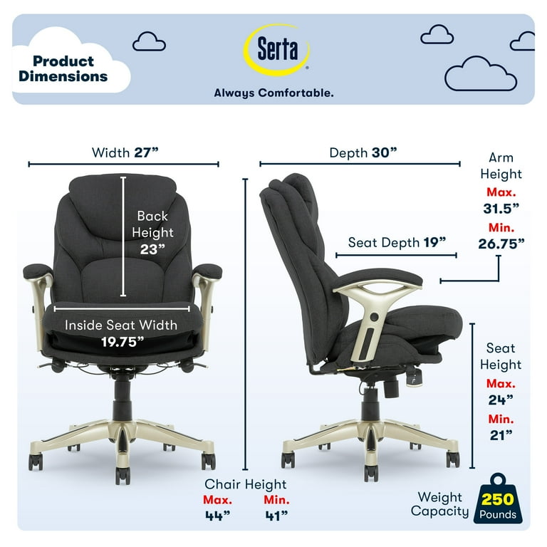 Office max serta chair clearance