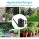 thumbnail image 5 of Regadera, Regadera de Acero Inoxidable Negro de 300 ML, Plantas de Interior y Exterior, Bote de Agua con Pico Largo para un riego rápido y fácil de Plantas de Interior ER, 5 of 5