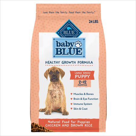 Blue Buffalo Baby BLUE Large Breed Puppy Dry Dog Food Chicken & Brown Rice 24-lb. Bag
