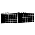 thumbnail image 4 of MLINS 2pcs Convenient Planner Board Removable Erase Board Household Calendar Board Plan Accessory, 4 of 8