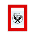 thumbnail image 1 of Cadre Photo Rouge de l'Équipement de Clé de Régime de Retraite, 1 of 4