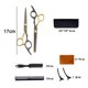 thumbnail image 2 of Tijeras de corte de pelo profesionales para hombres y mujeres, kit de tijeras de pelo de 10 piezas para corte de pelo, 2 of 5