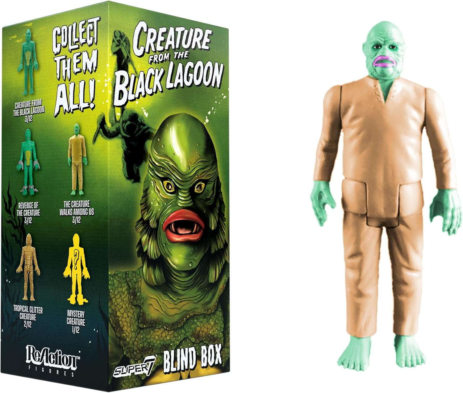 ReAction Universal Monsters Creature from The Black Lagoon Mystery Pack
