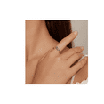 thumbnail image 3 of Anillo Flor De Tulipán Plata 925 Cristal Regalo Para Mujer Xtellar  Plateado Ajustable, 3 of 3