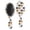 Halloween Pumpkin Ghost, variant on Halloween Skull Crossbones Pattern Hair Brush,Girls Detangling Hair Brush,Glide Through Tangles with Ease for Wet & Dry Hair,8.8"X2.8"