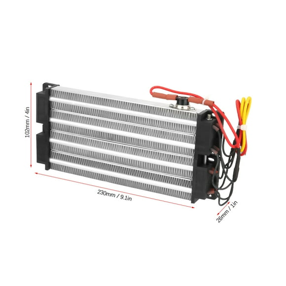 El Aire Del Calentador 220V2000W De La Ondulación PTC Calentó La Temperatura Constante