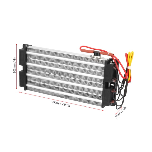 El Aire Del Calentador 220V2000W De La Ondulación PTC Calentó La Temperatura Constante