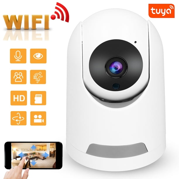 Cámara de Seguridad, 3MP Cam Night Vision de Audio Ptz Para Tuya
