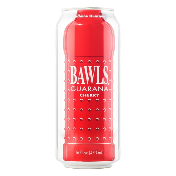BAWLS Guarana Cherry 16oz 24 pack