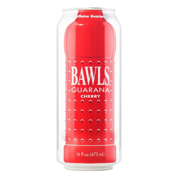 BAWLS Guarana Cherry 16oz 12 pack