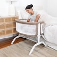 thumbnail image 4 of Baby Delight Beside Me Serenity Bassinet and Bedside Sleeper, Mocha Tweed, 4 of 6
