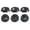 Black, variant on 3 Pair Black Replacement Noise Cancellation Memory Foam Ear Tips S/M/L for Airpods Pro  Accessory Part