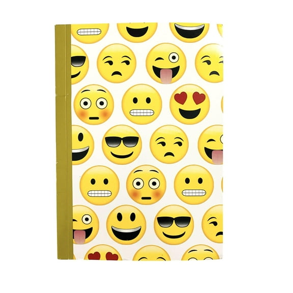 Emoji Soft Cover Journal (White Grid)