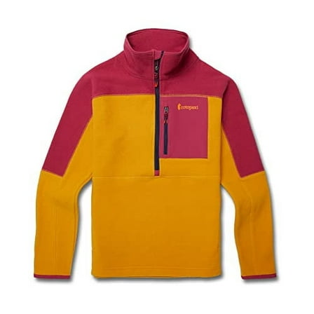 Cotopaxi Abrazo Half-Zip Fleece Jacket - Women's Raspberry & Amber Large