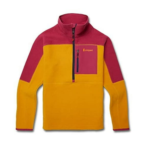 Cotopaxi Abrazo Half-Zip Fleece Jacket - Women's Raspberry & Amber Large