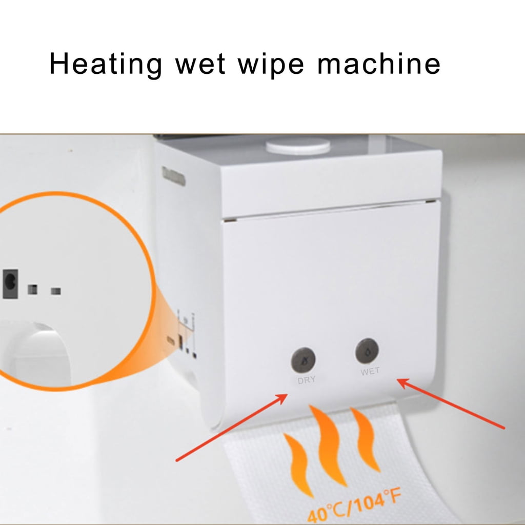 PatungKu Rechargeable Wipe Warmer for Babies Adjustable Temperature Quiet Heating Large Wipe Holder with Constant Warmth