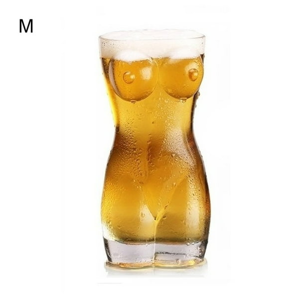 Chupito En Forma De Cuerpo, Vaso De Cristal Con Forma De Cuerpo Creativo Para Mujer Y Hombre Para Cerveza De Whisky Vodka Minnieouse HA043531-02