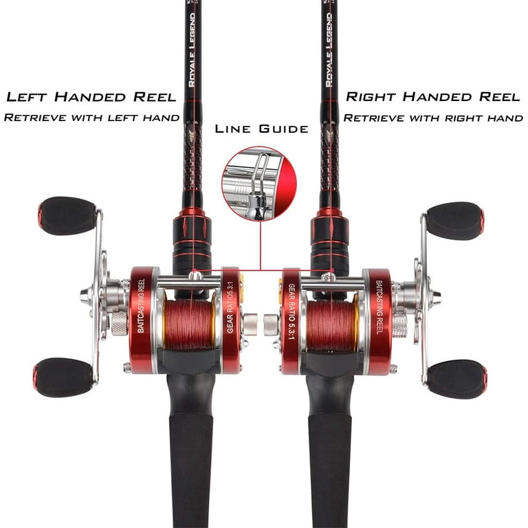 baitcasting reel size for bass KastKing Royale Legend II 200 Reels, 6.4:1 Gear Ratio Fishing Reel, Right Handed : Buy Online at Best Price in KSA light weight and firmness Baitcaster 101—How to Choose a