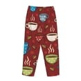 thumbnail image 5 of Balery Coffee Cups print Women's Pajama Pants,Ultra Lightweight Pjs,Lounge Pant-Large, 5 of 9