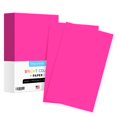 thumbnail image 1 of Papel de colores con estampado superfino en forma de bola de fuego fucsia, 8,5 x 14 pulgadas, 1 of 1