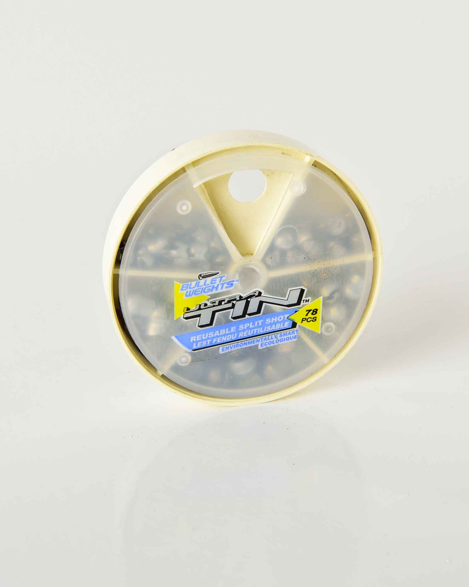 Bullet Weights Ultra Tin™ Split Shot Skillet, 78 Pieces