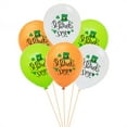 thumbnail image 5 of Dengmore 28 Pcs St. Patrick's Day Decorations Party Supplies Kit Includes Hanging Swirl, Luck Banner, Irish Stickers, Cake Flag, Balloons St.Patricks Accessories Party Holiday Home Decor, 5 of 6