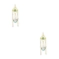 thumbnail image 3 of Naiovety Colgante Suncatcher de cristal iris Gota Prismas Carillón de viento Decoración colgante Tipo 13 2piezas, 3 of 6