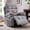 Gray-Manual, variant on Bonzy Home Manual Recliner Chair with Massage & Heat, Soft Fabric Recliner Chair with Overstuffed Armrest & Backrest, Manual Reclining Single Sofa with Side Pocket for Living Room,Gray