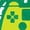 KELLY GREEN, variant on - Skeleton Gamer Hands - Toddler & Youth Short Sleeve Graphic T-Shirt