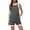 #302-Dark Gray, variant on AUNVITO Women's Romper Breathable Comfortable Sporty Color Block Lightweight Stretchy Casual and Sporty Style
