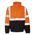 thumbnail image 1 of ML Kishigo - Chaqueta bomber económica de alta visibilidad para hombre, clase 3, naranja, grande, ML Kishigo JS121-122, 1 of 1