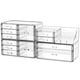 thumbnail image 1 of Organizador de maquillaje Cq acrílico transparente con 12 cajones, 1 of 8
