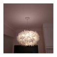 thumbnail image 1 of White Feather Chandelier E27 40w - Diameter 45cm, 1 of 4