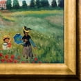 thumbnail image 3 of La Pastiche Claude Monet 'Poppy Field in Argenteuil Oil Painting' Hand Painted Framed Canvas Art, 3 of 4