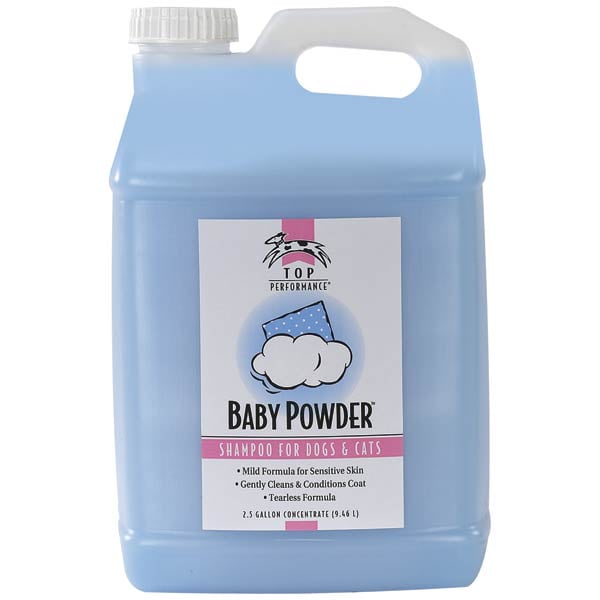 Top Performance Baby Powder Pet Shampoo, 21/2Gallon