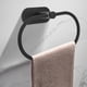 thumbnail image 5 of Toallero montado en la pared de acero inoxidable 304 para baño, soporte de almacenamiento, estante negro Ecomeon no, 5 of 6
