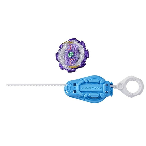Beyblade Burst Surge, kit de départ toupie de compétition Speedstorm Jet Wyvron W6 de type défense avec lanceur, jouet pour enfants