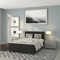 thumbnail image 2 of Flash Furniture Tribeca Full Size Tufted Upholstered Platform Bed in Black Fabric, 2 of 5