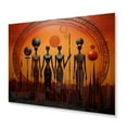 thumbnail image 2 of Designart "African Tribal flow I" African Metal Wall Art, 2 of 5