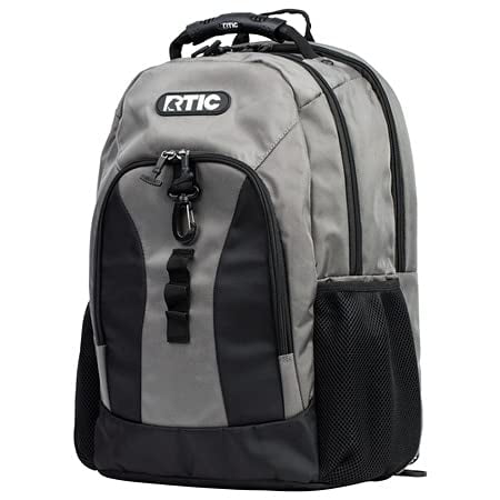 RTIC Summit Laptop Backpack Bag for Hiking, School, Travel, Computer,  Business, Men, Women, Adults, Large Book-Bag, Graphite & Black