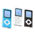 thumbnail image 4 of Mini reproductor de MP3 LCD digital de larga duración de la batería para Azul Sunnimix reproductor de música inalámbrico, 4 of 7