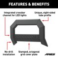 thumbnail image 6 of ARIES 2165001 AdvantEDGE Black Aluminum Truck Bull Bar, Select Dodge, Ram 2500, 3500, 6 of 12