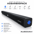 thumbnail image 3 of Barra de Sonido Audiobahn ASBAR800PACK con Subwoofer 2.1, 3 of 8