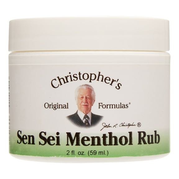 Christopher's Original Formulas Sen Sei Menthol Rub, 2 fl oz (59 ml)