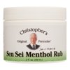 Christopher's Original Formulas Sen Sei Menthol Rub, 2 fl oz (59 ml)
